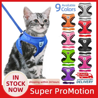 Comfortable Pet Harness Set